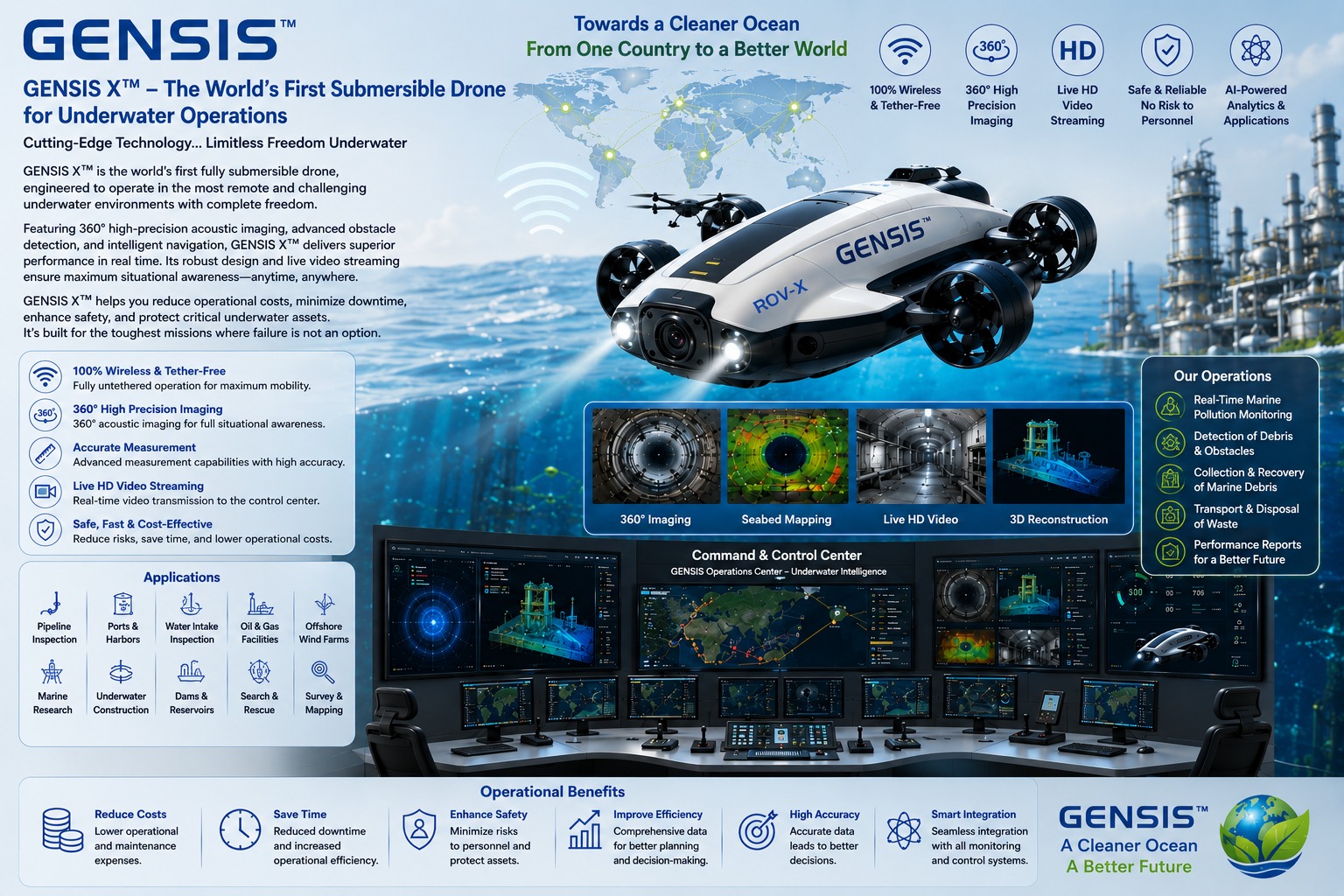 GENSIS X™ ROV — Technical Specifications