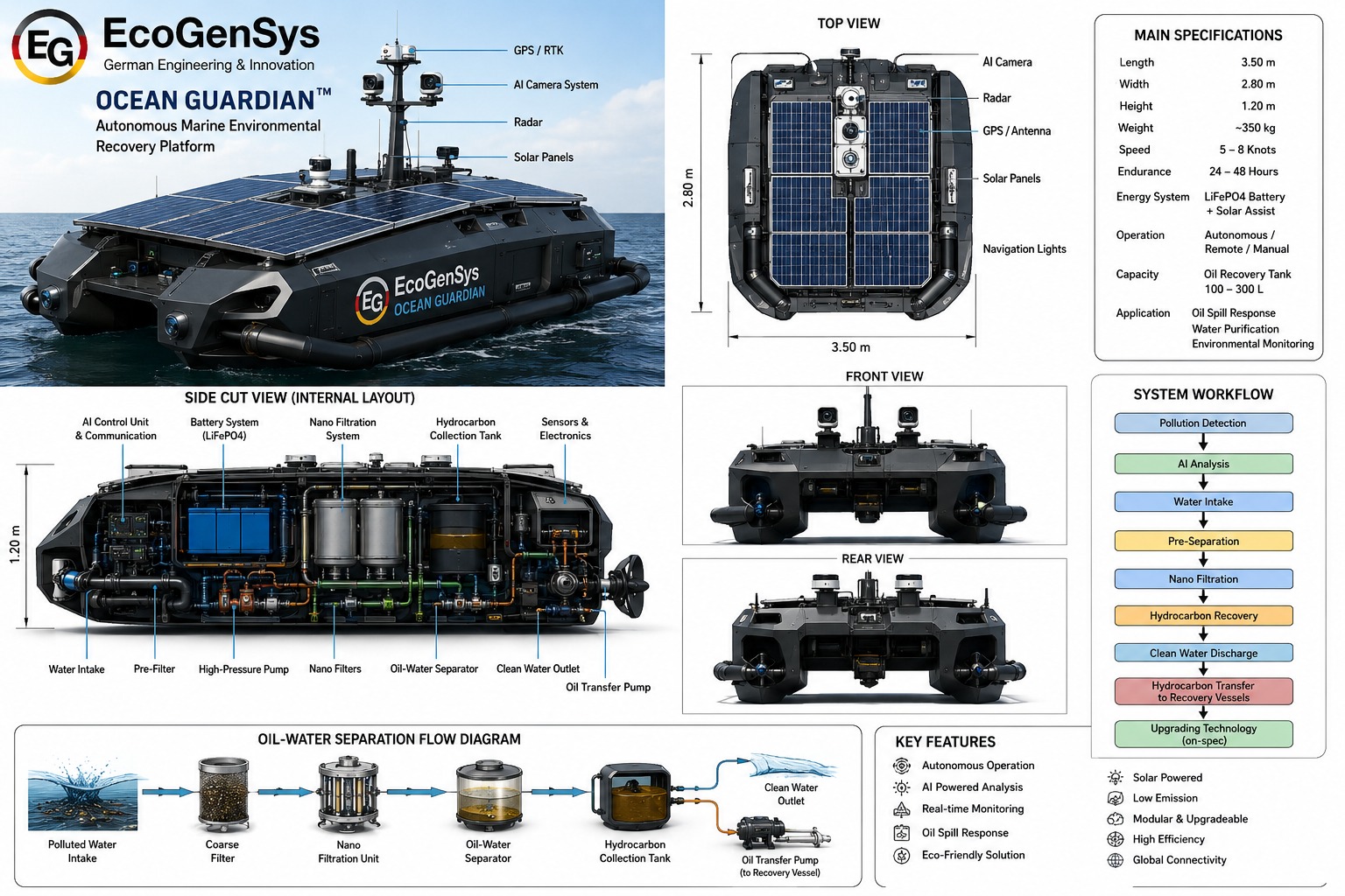 OCEAN GUARDIAN — Technical Specifications